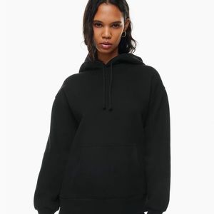 Aritzia TNA Boyfriend Cozy Hoodie in Black